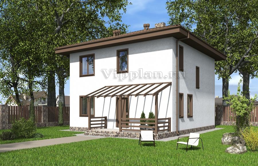 Двухэтажный дом с кухней-гостиной и четыремя спальнями